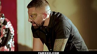 stepfamily's horny masquerade party turns into taboo orgy fuckfest - famxxx