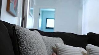 yo my stepsis is such a fucking slut with that big ass pov blowjob action