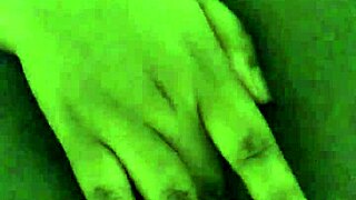 A teen girl films her homemade amateur masturbation session