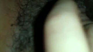 Neighbor's hairy pussy begs for my secret creampie fill