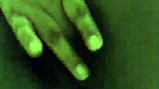 A teen girl films her homemade amateur masturbation session