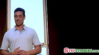 After getting caught, step-sister and I share intimate moments with her husband in taboo roleplay