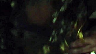 Neighbor ebony trades oral for rent cash right next door