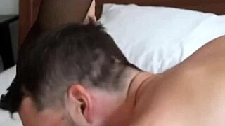 italian babe in sexy lingerie does 69 oral then hard missionary with deepthroat and dirty talk