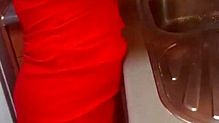 best fuck with my stepmom in kitchen juicy anal creampie