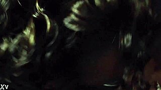 Neighbor ebony trades oral for rent cash right next door