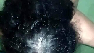 i sneak to the bathroom to deepthroat his monster cock till orgasm milk