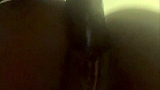 imagine her wet ebony pussy slamming that thick dildo deep