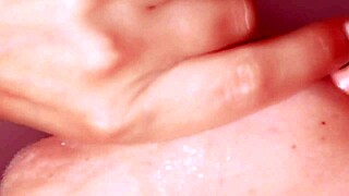i blast cute step sister's face with huge facial close-up pt2