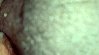 Neighbor's hairy pussy begs for my secret creampie fill