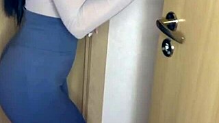 Stepsis catches stepbro sniffing panties then rides his cock hard