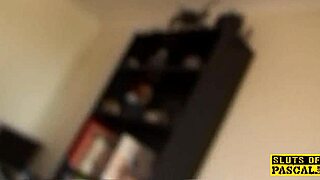 busty british sub bound tight takes rough pussy pounding in stockings