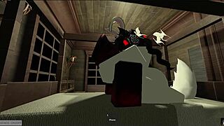 masked dude pounds cosplay girl's tight holes so hard he almost creams inside her juicy ass!