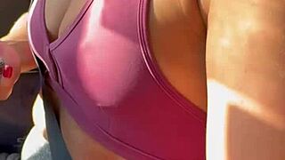 belinha gets adventurous with two hung studs in the morning fucking her tight spots wild