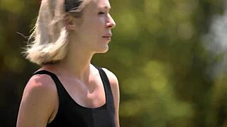 My lesson teacher craves a taste of my pussy during hardcore doggystyle with bbc