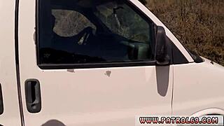 Ready for sensual blowjob cumshot on this acrobatic latina cop?