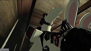 masked dude pounds cosplay girl's tight holes so hard he almost creams inside her juicy ass!