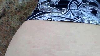 hey check this bbw huge ass fucked hard in woods exhibitionist style