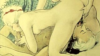 check out these vintage erotic drawings with hairy details