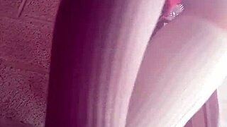 i couldn't believe this latina student's short tennis skirt hid such a perfect upskirt view