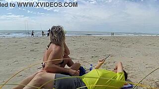 A Stranger Milf Jerks My Monster Cock Till Explosive Cumshot In Public Crowd