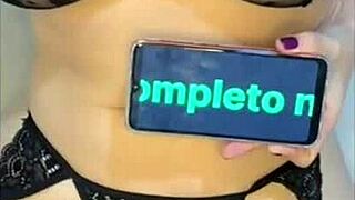 intimate homemade video leaks of passionate brazilian latina couple fucking with big natural tits