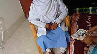 BANGladeshi Student Fucks Teacher Doggy in Tight Pussy Bedroom Bang