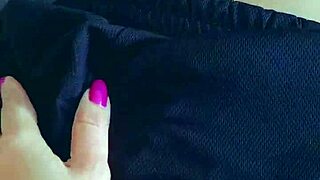 Stunning Asian College Babe Handjobs Monster Cock Closeup Dorm