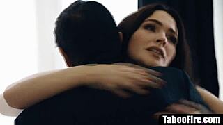 wanna see stepmom and stepdaughter take stepuncle's cock in taboo threesome?