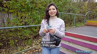 Helina Dream's Massive Tits Crave Public Agent's Huge Cock