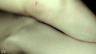 wife sneaks off post-jacuzzi for old friend's thick cock pounding