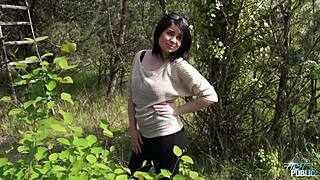 my first public curvy teen tittyfuck in field wuz amazin