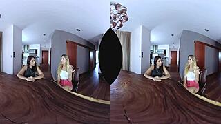 Whoa, this Czech MILF pays apartment rent with shaved pussy FFM threesome riding doggystyle cowgirl!