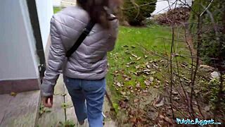 Helina Dream's Massive Tits Crave Public Agent's Huge Cock