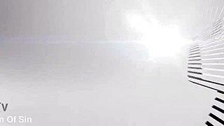 mackenzee pierce shakes her big ass on black lover's monster bbc in stockings