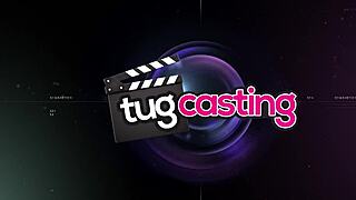 Tug casting quickie features Charlotte Cross handjob model audition grinding big natural tits