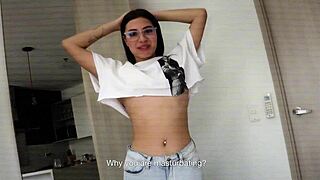 oh man my tattooed latina stepsisters get banged raw in crazy pov threesome!!