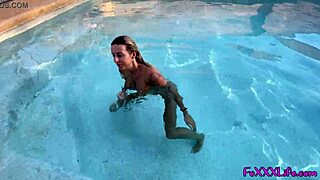 i explode watching her poolside pov blowjob on my monster cock with huge tits bouncing