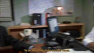 omg office interracial threesome creampie... so hot 😍🔥💦