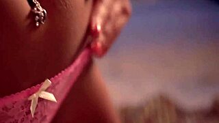 beautiful babe deepthroats cock in white shirt for facial cumshot