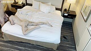 damn this tattooed beauty sucks cock so deep and sloppy