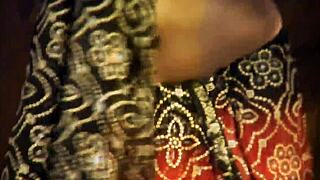 mature brunette strips seduces rips clothes for hot sex ritual