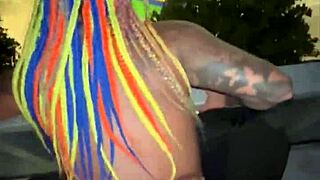 Bbc Fucks Latina on Miami Balcony