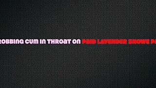 Her face dives into pussy as she gulps his thick ball juice