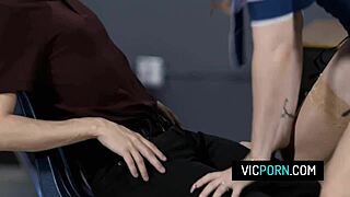 Black muff diver SMALL TITS licked hard by cute white lesbian kisser