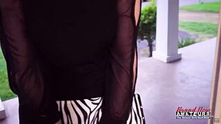 Kinky curvy brunette maria deepthroats hairy cock, rides it hard then takes facial cumshot