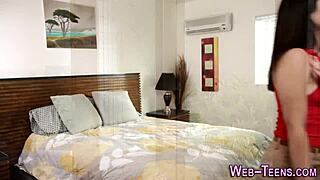 Tiny Teens Scissor in Intense Petite Lesbian Play