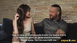 Ramming Inked Brunette's Wet Holes in XXX Action Frenzy!