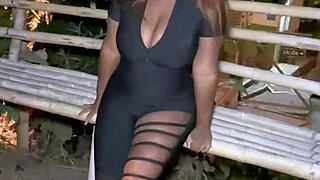 i spot this curvy latina stranger hitchhiking so i give her a ride and she repays with wild all-night pussy riding on the road