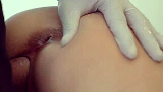 young stepmom rides cowgirl close-up with stepdaughter pt3